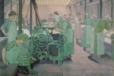 Industrie Britanniche - Cotone da Frederick Cayley Robinson